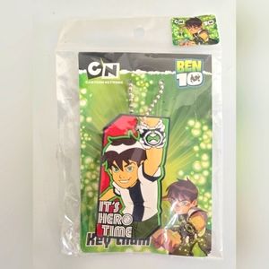 Cartoon Network Ben 10 Mubco 3-D Keychain Its Hero Time NEW SEALED Japan
